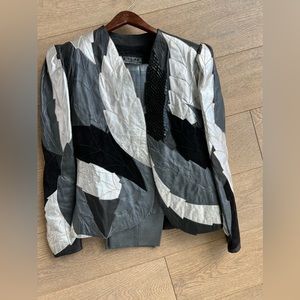 Chic vintage real leather set
